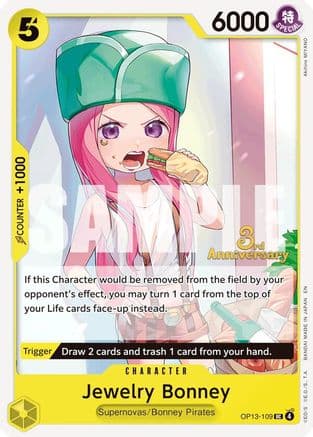 Jewelry Bonney (109) — Carrying On His Will: 3rd Anniversary Tournament Cards
