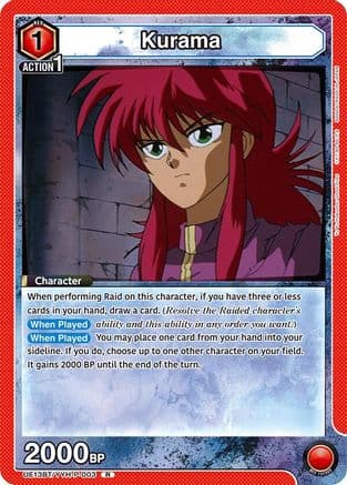 Kurama (003) — UE13BT: Yu Yu Hakusho: Ghost Files