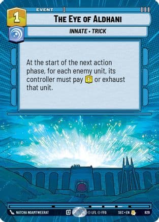 The Eye of Aldhani (Hyperspace Foil) — Secrets of Power