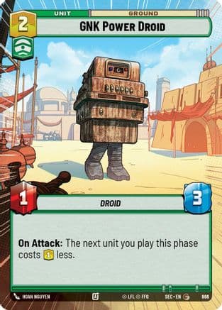 GNK Power Droid (Hyperspace Foil) — Secrets of Power