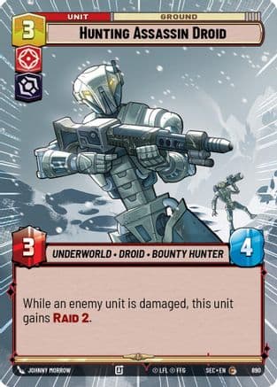 Hunting Assassin Droid (Hyperspace Foil) — Secrets of Power