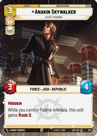 Anakin Skywalker - Secret Husband (Hyperspace Foil) — Secrets of Power