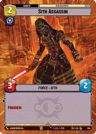 Sith Assassin (Hyperspace Foil) — Secrets of Power