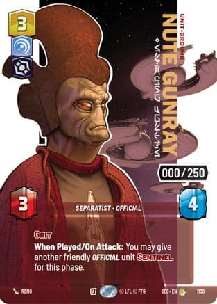 Nute Gunray - Escaping Justice (Serialized) — Secrets of Power