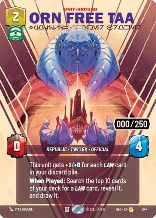 Orn Free Taa - Political Power Broker (Serialized) — Secrets of Power