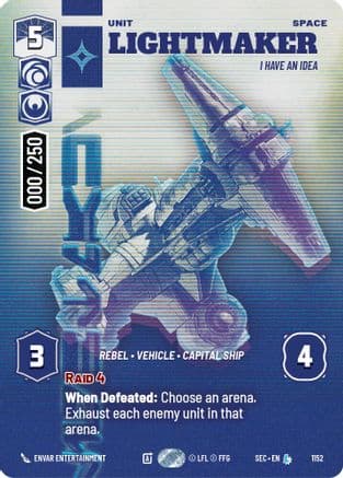 Lightmaker - I Have An Idea (Serialized) — Secrets of Power