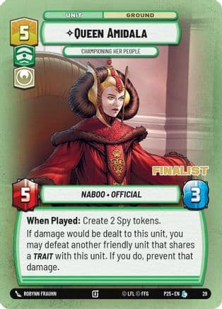 Queen Amidala - Championing Her People (Finalist) — Organized Play Promos