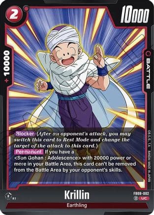 Krillin - FB08-002 — Saiyan's Pride