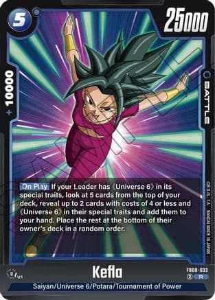 Kefla - FB08-033 — Saiyan's Pride
