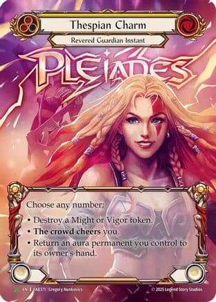 Thespian Charm - FAB371 — Flesh and Blood: Promo Cards