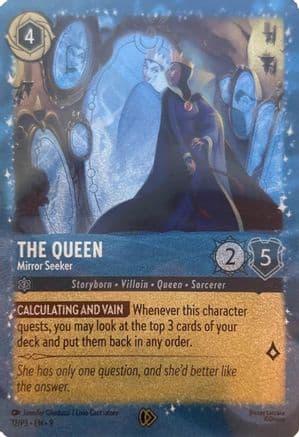 The Queen - Mirror Seeker — Disney Lorcana Promo Cards