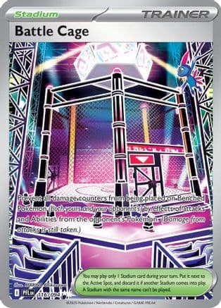 Battle Cage - 116/094 — ME02: Phantasmal Flames Pokémon TCG card by MARINA Chikazawa