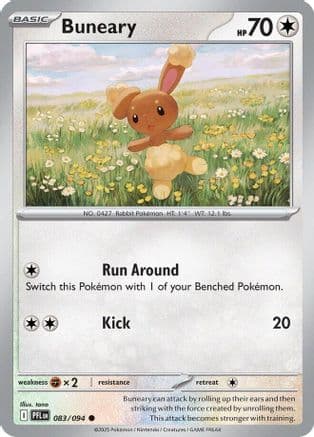 Buneary — ME02: Phantasmal Flames Pokémon TCG card by tono