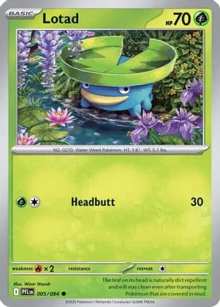Lotad — ME02: Phantasmal Flames