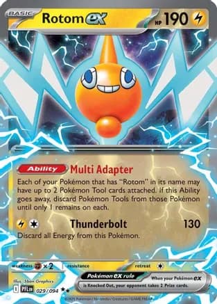 Rotom ex - 029/094 — ME02: Phantasmal Flames