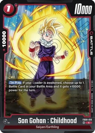 Son Gohan : Childhood - FB08-010 — Saiyan's Pride