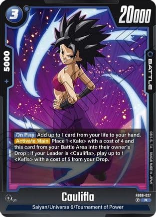 Caulifla - FB08-027 — Saiyan's Pride
