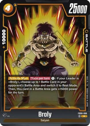Broly - FB08-086 — Saiyan's Pride