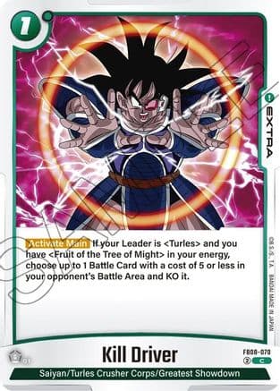 Kill Driver — Saiyan's Pride