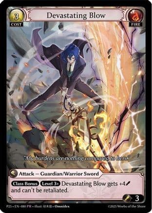 Devastating Blow — Promotional Cards