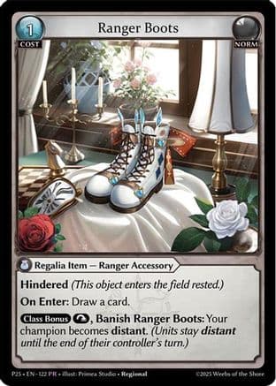 Ranger Boots — Promotional Cards