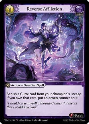 Reverse Affliction — Promotional Cards