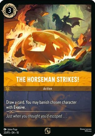 The Horseman Strikes! — Disney Lorcana Promo Cards