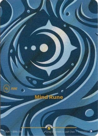 Mind Rune — Riftbound Organized Play Promotional Cards