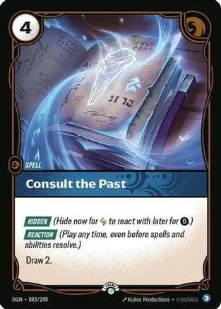 Consult the Past — Riftbound Organized Play Promotional Cards