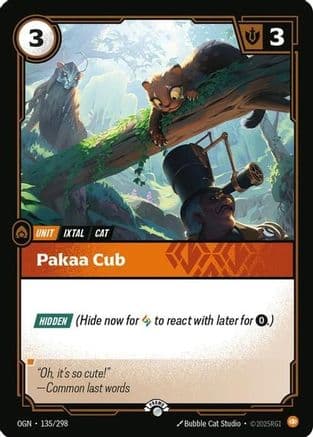 Pakaa Cub — Riftbound Organized Play Promotional Cards