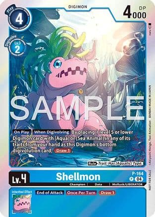 Shellmon (Event Pack 8) — Digimon Promotion Cards