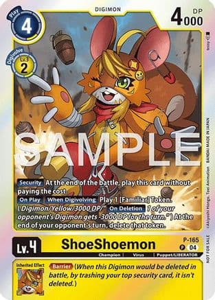 ShoeShoemon (Event Pack 8) — Digimon Promotion Cards