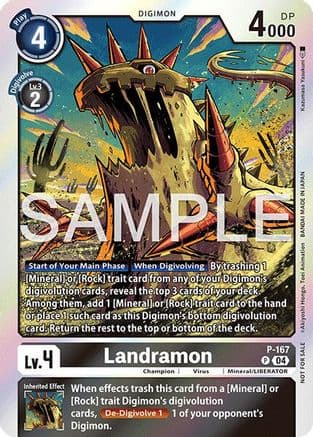 Landramon (Event Pack 8) — Digimon Promotion Cards