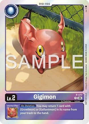 Gigimon (Event Pack 8) — Digimon Promotion Cards