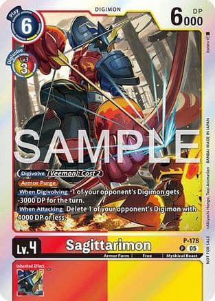 Sagittarimon (Event Pack 8) — Digimon Promotion Cards