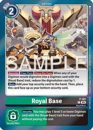 Royal Base (Event Pack 8) — Digimon Promotion Cards