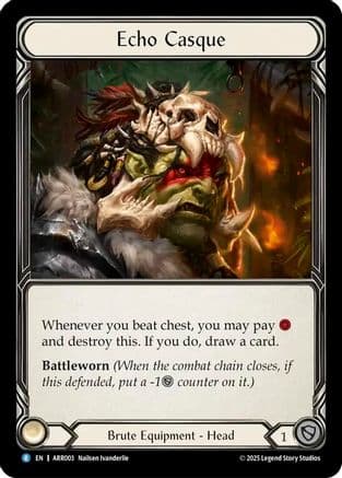 Echo Casque — Armory Deck: Rhinar