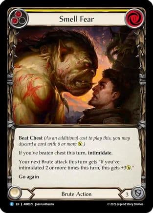 Smell Fear (Yellow) — Armory Deck: Rhinar
