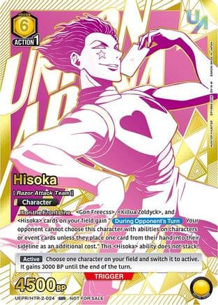 Hisoka (024) — Union Arena Promotion Cards