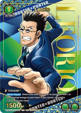 Leorio (090) (Gold) — Union Arena Promotion Cards