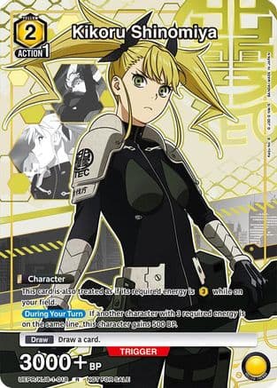 Kikoru Shinomiya (018) — Union Arena Promotion Cards