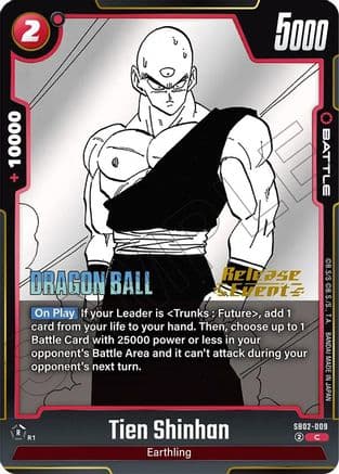 Tien Shinhan — Manga Booster 02 Release Event Cards
