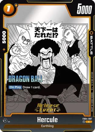 Hercule — Manga Booster 02 Release Event Cards