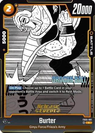 Burter — Manga Booster 02 Release Event Cards