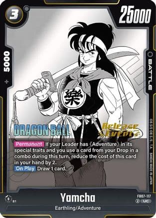 Yamcha — Manga Booster 02 Release Event Cards
