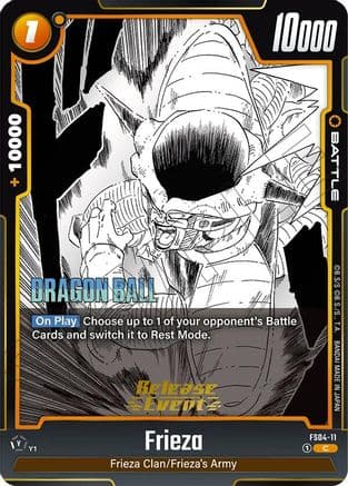 Frieza - FS04-11 — Manga Booster 02 Release Event Cards