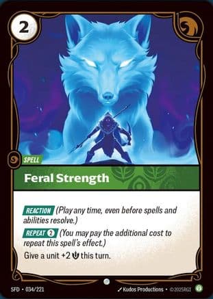Feral Strength — Spiritforged