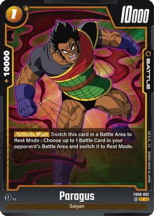 Paragus - FB08-082 — Saiyan's Pride
