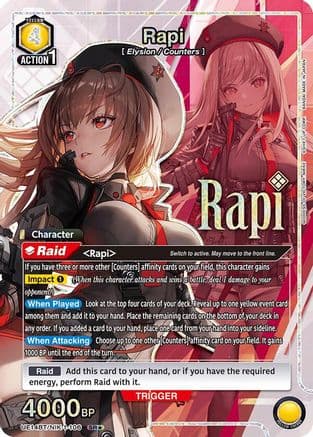Rapi (106) (SR*) — UE14BT: GODDESS OF VICTORY: NIKKE