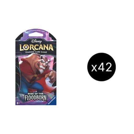 Disney Lorcana: Rise of the Floodborn Sleeved Booster Pack Case — Disney Lorcana card